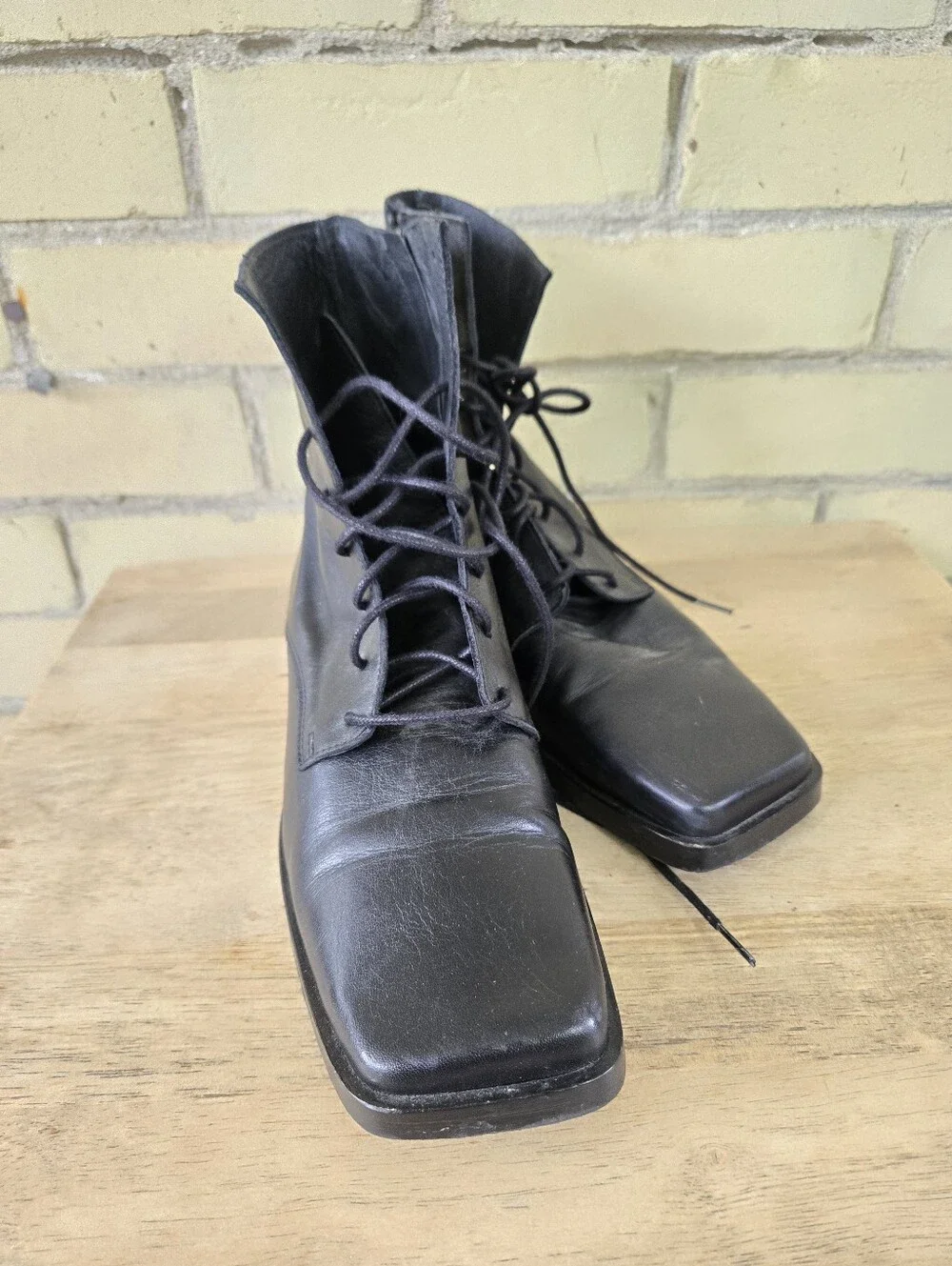L'Intervalle Square Toe Boots - Picture 10 of 10